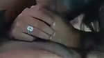 Beautiful girl suck  get ride of bf dick