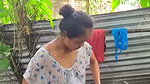 Bhabhi taking bath  showing her sweet boobs