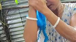 Bhabhi taking bath  showing her sweet boobs