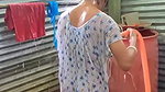 Bhabhi taking bath  showing her sweet boobs