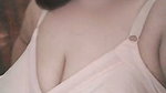 Big Boobs aunty showing her figure