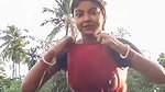 Hot Girl Playing in Pond