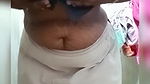 South indian aunty Roshini undressed to show her assets