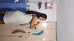 nude show in bathroom