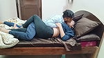 BF pressing GFs boobs and recording his Indian