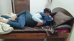 BF pressing GFs boobs and recording his Indian