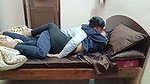 BF pressing GFs boobs and recording his Indian