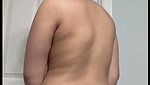 Nerdy NRI figure standing nude and sucking boobs