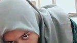 Hot hijabi girl sucks her lovers dick