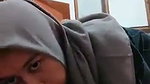 Hot hijabi girl sucks her lovers dick