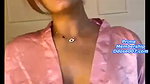 Shivangi Verma Showing Deep Cleavage to Tease on App Live