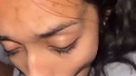 Sexy GF takes her lovers big Indian black cock