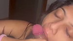 Sexy girl gives an erotic blowjob and enjoys desi