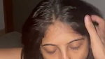 Sexy girl gives an erotic blowjob and enjoys desi