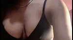 Sexy girl strips naked on camera and records her