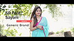 Sayani Generic Brand Feat Sky Blue Chiffon Saree Amazon India