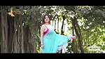 Sayani Generic Brand Feat Sky Blue Chiffon Saree Amazon India