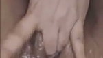 Beautiful bhabhi showing her pussy  Fingering