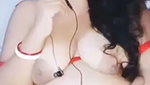 Beautiful girl show her boobs  pink pussy