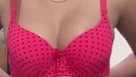 Beautiful hot sexy girl show her boobs  pussy