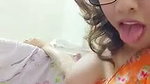 Sexy hot girl showing her boob  pussy