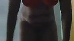 After bath aunty undress  wear cloth