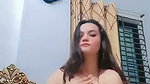 Beautiful girl showing her boobs