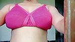 Hot aunty show her pink beauty