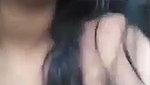 Village girl showing  dancing