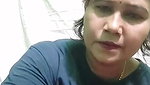 Aunty show her boob  talking live