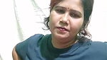 Aunty show her boob  talking live