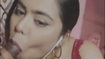 Beautiful bhabhi showing her pussy give Blowjob  fucked