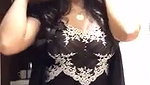 Beautiful sexy Mumbai girl showing her boob  ass