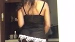 Beautiful sexy Mumbai girl showing her boob  ass