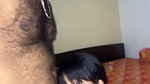 Naughty aunty pussy licking  give Blowjob
