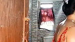 Naughty bhabhi show her boobs ass  talking bath