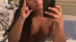 Sexy delhi girl showing her boobs in hotel bathroom