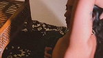 Sexy hot model showing her nipple