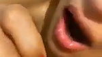 Beautiful Babe Enjoying Cum