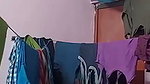 Tamil aunty video of dress change