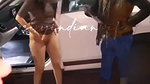 Sexy Indian wife dare nude in street public strip dress