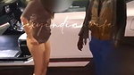 Sexy Indian wife dare nude in street public strip dress