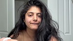Beautiful delhi aunty showing in hotel bathroom