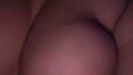 Beautiful girl pressing her own nipple