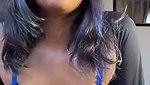Beautiful hot girl showing  enjoying