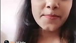 Diyaa showing her boob on live