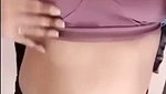 Diyaa showing her boob on live