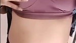 Diyaa showing her boob on live