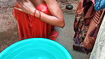 Hot Rati open place bathing Localsex
