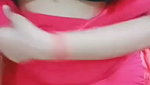 Beautiful girl showing her boobs